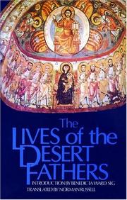 Cover of: Lives of the Desert Fathers: The Historia Monachorum in Aegypto (Cistercian Studies No. 34)