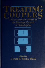 Cover of: Treating couples: the intersystem model of the Marriage Council of Philadelphia