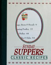 Cover of: Sunday Suppers Classic Recipes