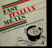 Cover of: Fast Italian meals