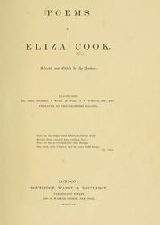 Cover of: Poems by Eliza Cook