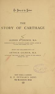 Cover of: The story of Carthage
