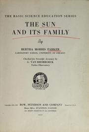 Cover of: ...The sun and its family