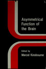 Cover of: Asymmetrical function of the brain