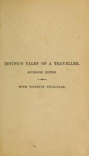 Cover of: Tales of a traveller.