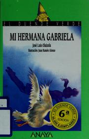 Cover of: Mi hermana Gabriela