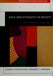 Cover of: Race and ethnicity in society by Elizabeth Higginbotham, Margaret L. Andersen
