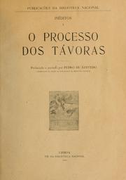 Cover of: O processo dos Távoras