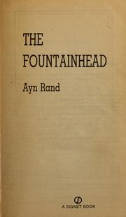 Cover of: The fountainhead
