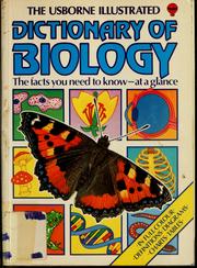 Cover of: The Usborne Illustrated Dictionary of Biology (Practical Guides) by Corinne Stockley