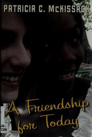 Cover of: A friendship for today