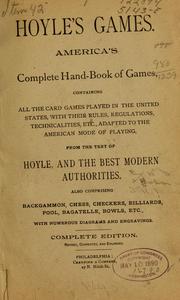 Cover of: Holye' games