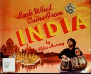 Cover of: Look what came from India