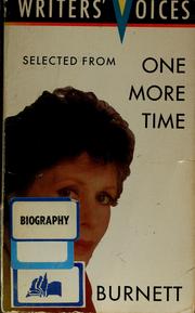 Cover of: Selected from One more time by Carol Burnett
