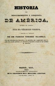 Cover of: Historia del descubrimiento y conquista de América