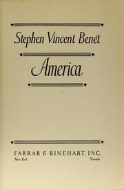 Cover of: America.