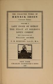 Cover of: The collected works of Henrik Ibsen by Henrik Ibsen