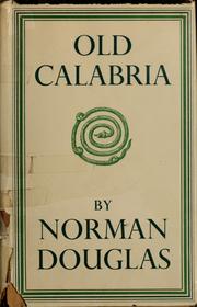 Cover of: Old Calabria.