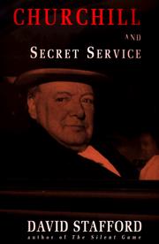 Cover of: Churchill and the Secret Service