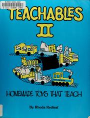 Cover of: Teachables II: homemade toys that teach