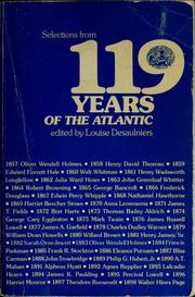 Cover of: Selections from 119 years of The Atlantic