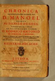 Cover of: Chronica do serenissimo senhor rei D. Manoel