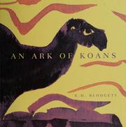 Cover of: An ark of koans by E. D. Blodgett