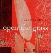 Cover of: Apostrophes VI: open the grass (cuRRents)