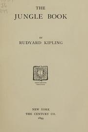 Cover of: The  jungle book by Rudyard Kipling