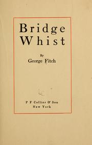 Cover of: Bridge whist