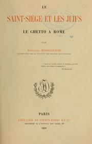Cover of: Le Saint-Siège et les Juifs