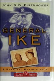 Cover of: General Ike (Large print) :ba personal reminiscence