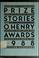 Cover of: Prize Stories 1988
