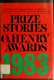 Cover of: Prize Stories 1983: The O. Henry Awards