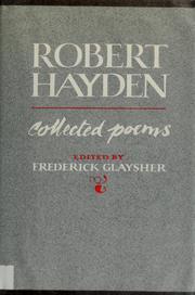 Cover of: Collected Poems by Robert Earl Hayden