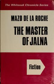 Cover of: Master of Jalna