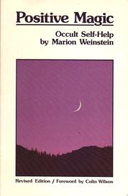 Cover of: Positive Magic by Marion Weinstein