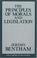 Cover of: The principles of morals and legislation