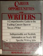 Cover of: Career opportunities for writers