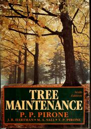 Cover of: Tree maintenance