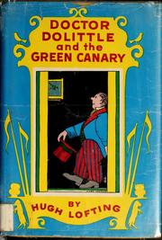 Cover of: Doctor Dolittle and the Green Canary by Hugh Lofting