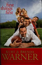Cover of: First things first: the rules of being a Warner