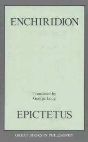 Cover of: Enchiridion by Epictetus