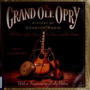 Cover of: The Grand Ole Opry history of country music