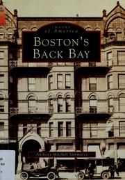 Cover of: Boston's Back Bay