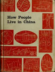 Cover of: How people live in China.