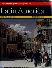 Cover of: The Cambridge encyclopedia of Latin America and the Caribbean by Simon Collier, Thomas E. Skidmore, Harold Blakemore