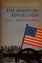 Cover of: The American Revolution, 1775-1783.