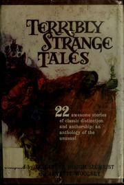 Cover of: Terribly strange tales.