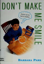 Cover of: Don't make me smile